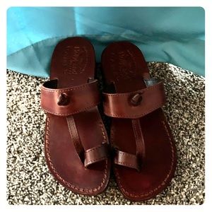 Holy Land Market Unisex Genuine Leather Sandals